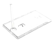 Deksel melkbak 6,5 liter